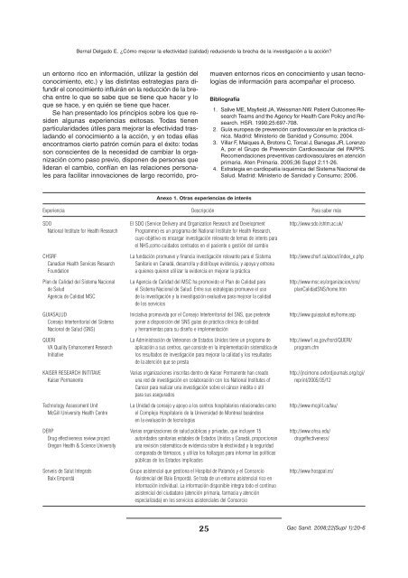 Informe SESPAS 2008 - El MÃ©dico Interactivo