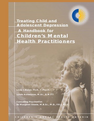 Treating Child & Adolescent Depression - Children's Mental Health ...