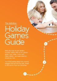 Download the holiday games guide PDF - Villa Plus