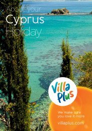 Download Cyprus resort guide(pdf) - Villa Plus