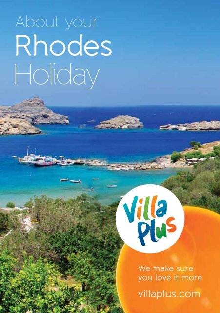 Download Rhodes resort guide(pdf) - Villa Plus