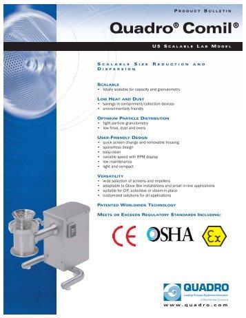 Quadro U5 Lab Model Comil Brochure - Sawyer/Hanson Innovations