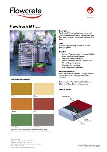 Flowfresh MF (4 mm) - Arcon Supplies