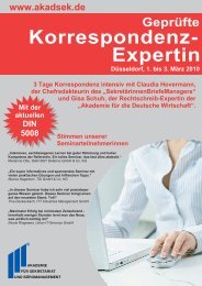 GeprÃ¼fte Korrespondenz-Expertin - Akademie fÃ¼r Sekretariat und ...