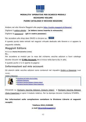 Compilazione Rese - Maggioli