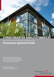 QualitÃ¤tsbericht Jahr 2010 - Krankenhaus Agatharied