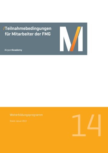 Teilnahmebedingungen fÃ¼r Mitarbeiter der FMG (pdf) - Flughafen ...