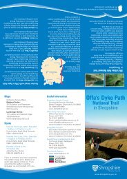 Offa's Dyke Path - Shropshire Walking