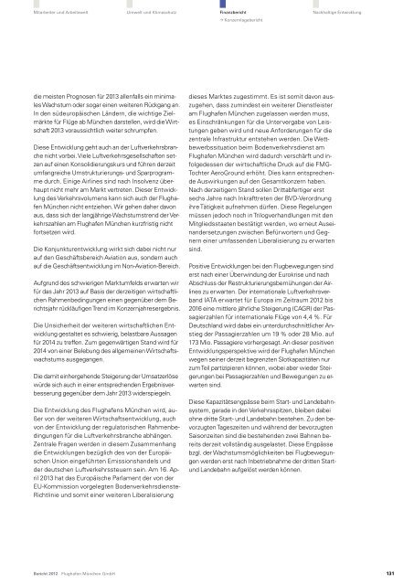 Finanzbericht 2012 (pdf) - Flughafen MÃ¼nchen