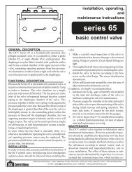 series 65 - OCV Control Valves