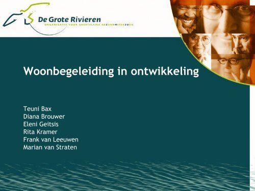 Woonbegeleiding in ontwikkeling - swphost.com