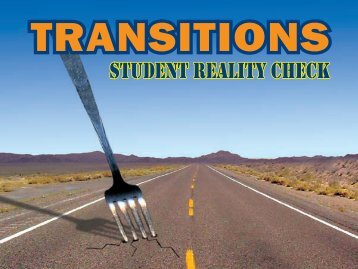 Transitions: Student Reality Check - St. Francis Xavier University