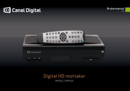 Digital HD-mottaker - Canal Digital Parabol