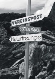 November/Dezember 2013 - Naturfreunde Sektion Bülach
