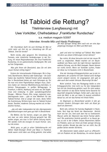 PDF zum Download - Medium Magazin