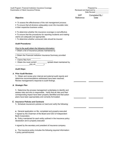 W P Reference Completed By Date Accountancy