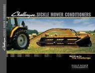 sickle mower conditioners - Challenger