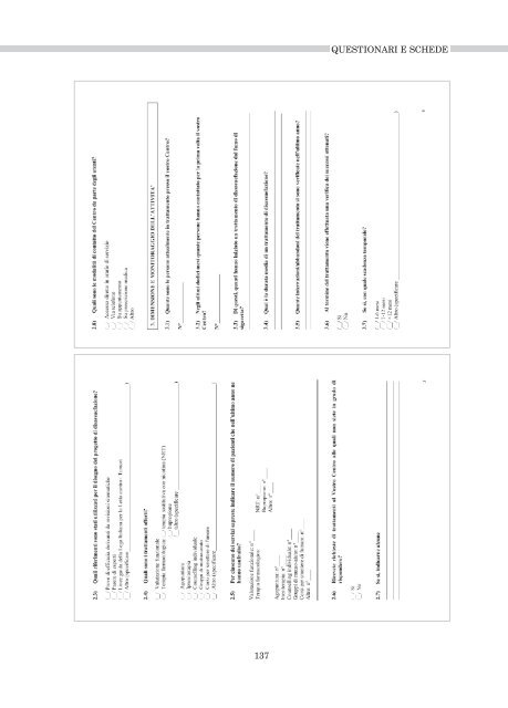 QUESTIONARI E SCHEDE DI RILEVAZIONE - Data - CPO