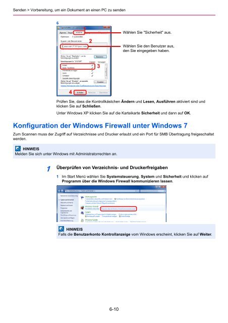 Anzeige aufrufen. - Utax