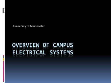 Overview of Campus Power (PDF) - Facilities Management