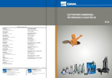 Catalogo: Elettropompe sommergibile per drenaggio e ... - Roffia