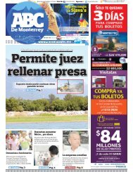 Permite juez rellenar presa - Periodicoabc.mx