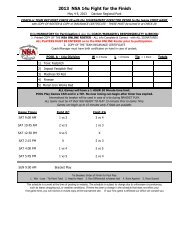 a PRINTABLE VERSION (PDF) of POOL PLAY &amp; BRACKET PLAY