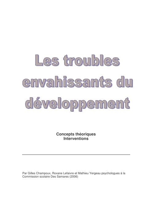 Outils contre l'anxiété - Autisme, la boîte à outils