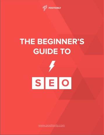 The Beginner's Guide to SEO