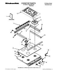 COOKTOP PARTS - KitchenAid