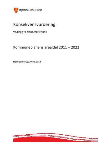 ku vedlegg planbeskrivelse 200613.pdf - StjÃƒÂ¸rdal kommune