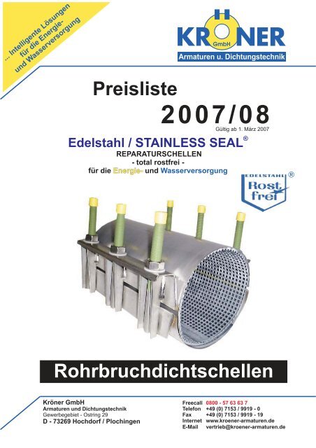 1 Hydraulikzylinder 8-53-22-75mm. Komplett aus rostfreiem