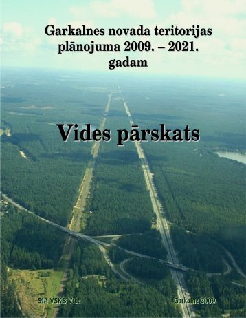 Vides pÄrskats - RÄ«gas PlÄnoÅ¡anas ReÄ£ions