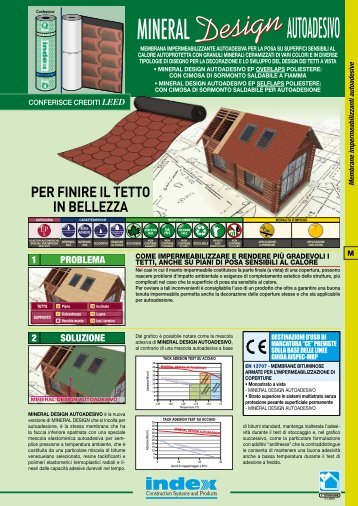 Scheda tecnica Mineral Design Autoadesivo - Index S.p.A.