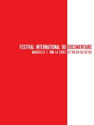 catalogue 2003 en .pdf - Festival international du documentaire de ...