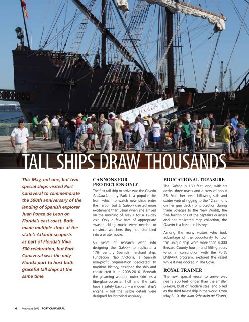 May/June 2013 pdf - Port Canaveral