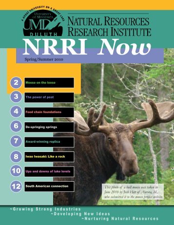 Spring/Summer 2010 - Natural Resources Research Institute