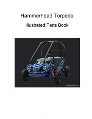 Torpedo Parts Book - Hammerhead Off-Road