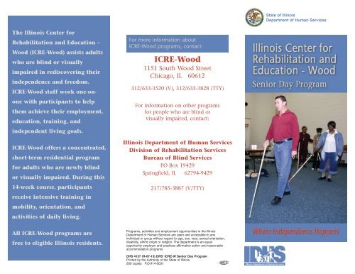 DHS 4157 ICRE-Wood Senior Day Program (pdf) - Illinois ...