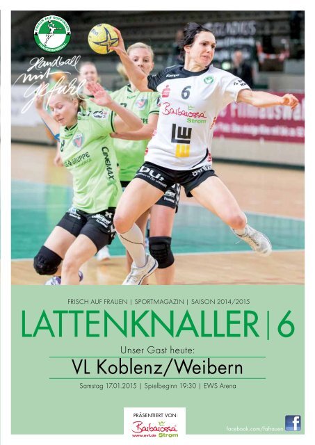 LATTENKNALLER|6 - GAST: VL Koblenz/Weibern - 17.01.2015 - SAISON 2014/2015