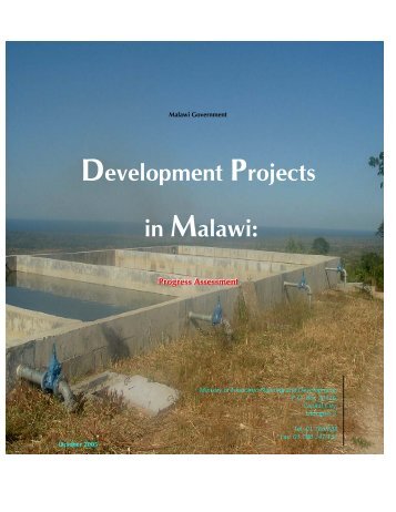 PROJECTS MONITORED: - Scotland Malawi Partnership