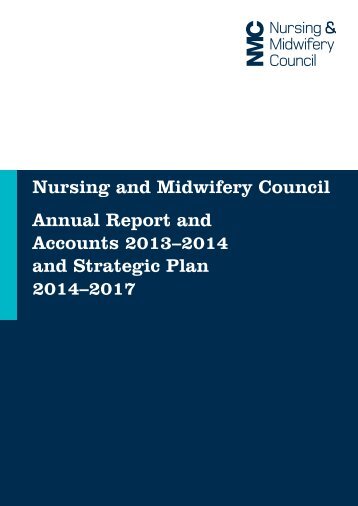 NMC Annual Report and Accounts 2013 - 14