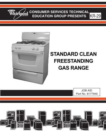 Standard Clean Freestanding Gas Range