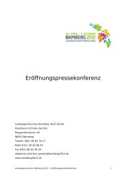 Pressemappe - Landesgartenschau Bamberg