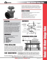 Model Sheet (PDF) - OCV Control Valves