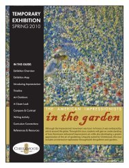 EXHIBITION - Cheekwood Botanical Garden and Museum of Art