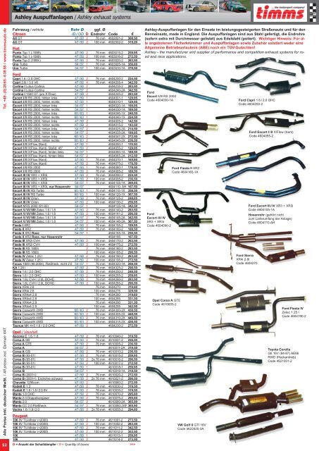 timms-01.pdf - Timms Autoteile