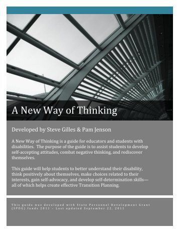 A New Way of Thinking-.pdf - CESA #2