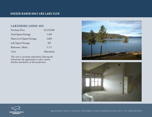 Download PDF Brochure - Gozzer Ranch