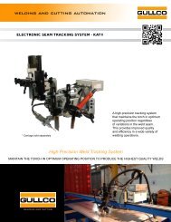 Weld Seam Tracker - Gullco